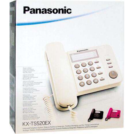 Σταθερό τηλέφωνο PANASONIC KX-TS520EX2W
